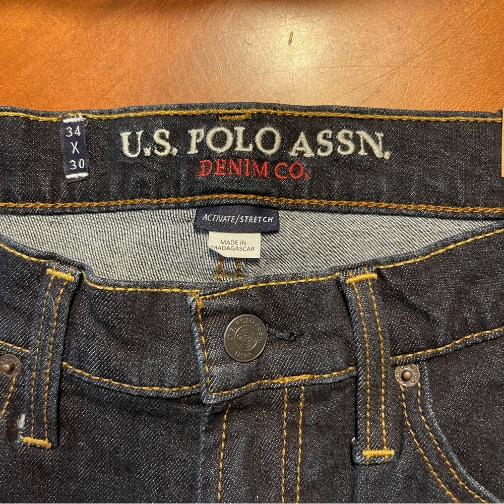 U.S. Polo Assn. Men’s Jeans Slim size 34 - Picture 4 of 12